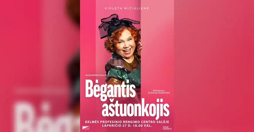 PREMJERA | Monospektaklis "Bėgantis aštuonkojis" | Kelmė