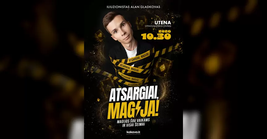 PREMJERA: Atsargiai, Magija!