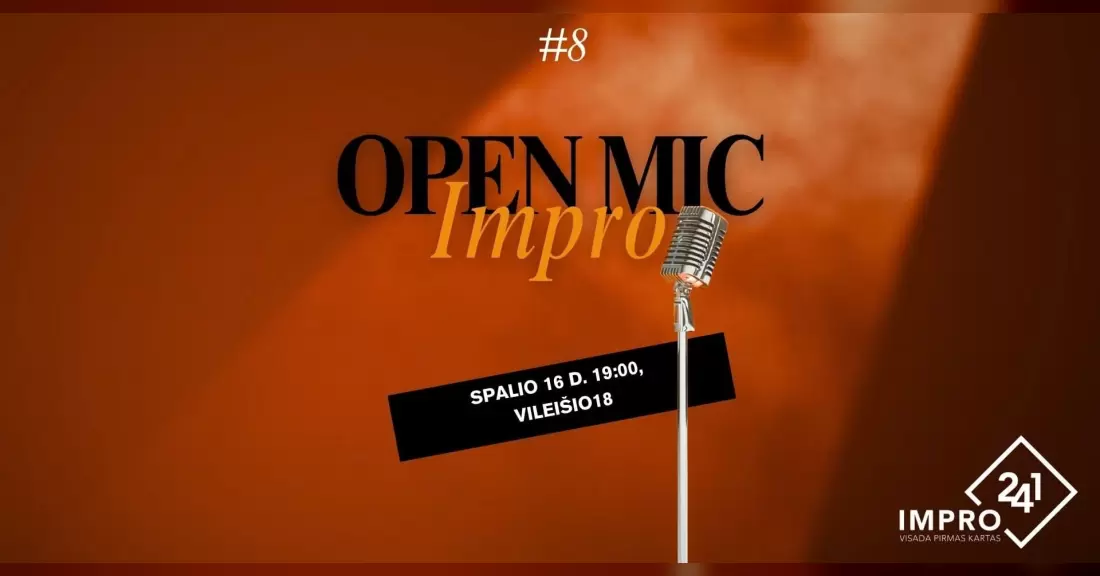 Impro241 - IMPRO OPEN MIC #8