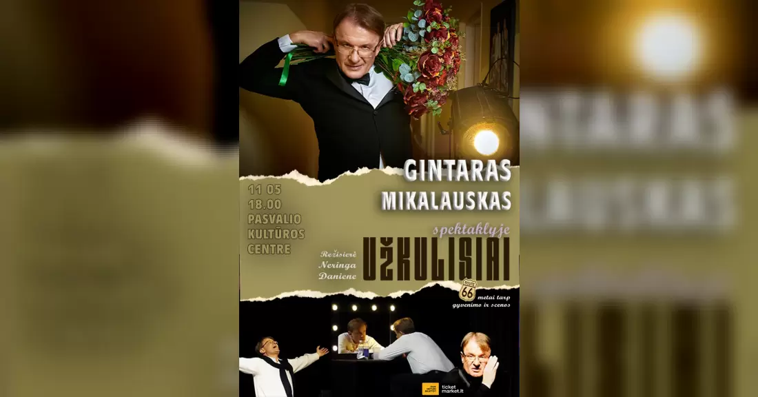 Spektaklis UŽKULISIAI