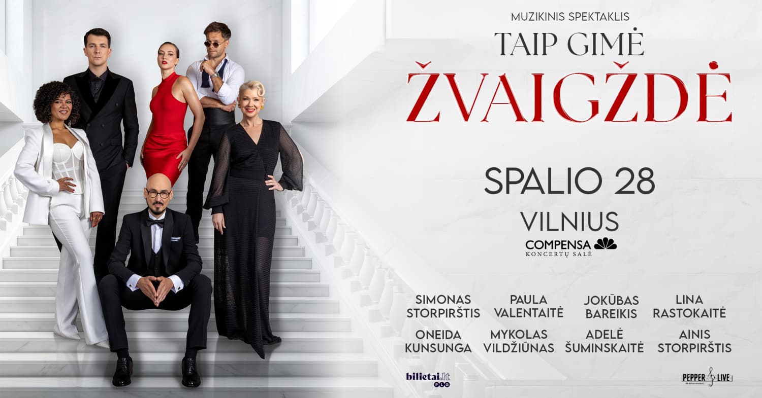 Muzikinis spektaklis ''Taip gimė žvaigždė'' | Vilnius