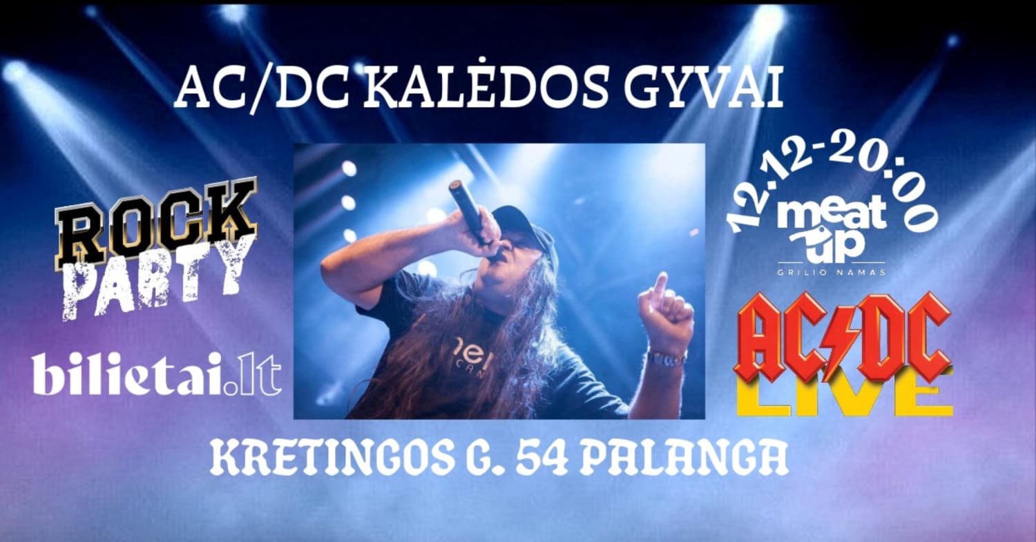 AC/DC KALĖDOS GYVAI