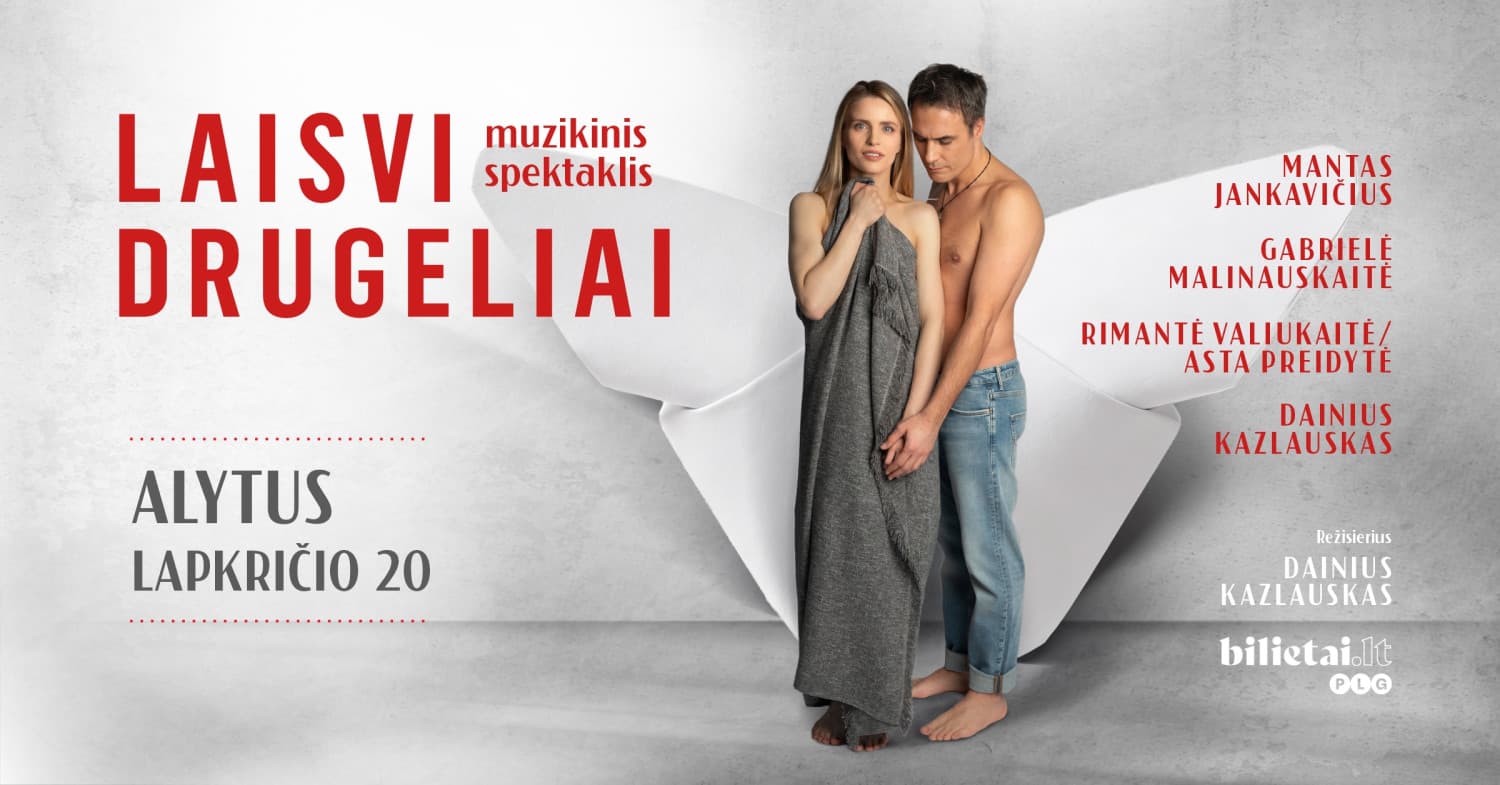 Muzikinis spektaklis "Laisvi drugeliai" | Alytus