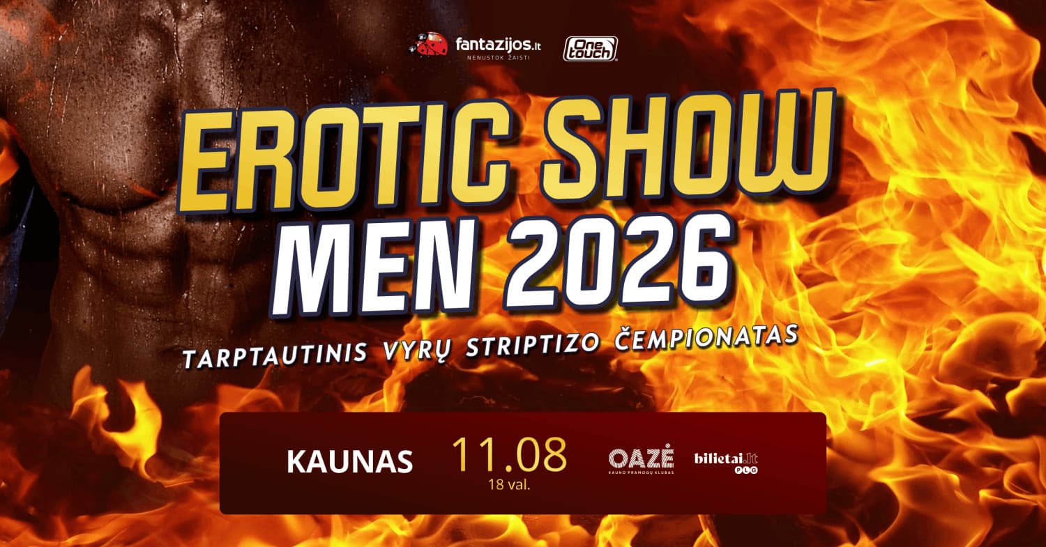 EROTICshowMEN 2026 | KAUNAS