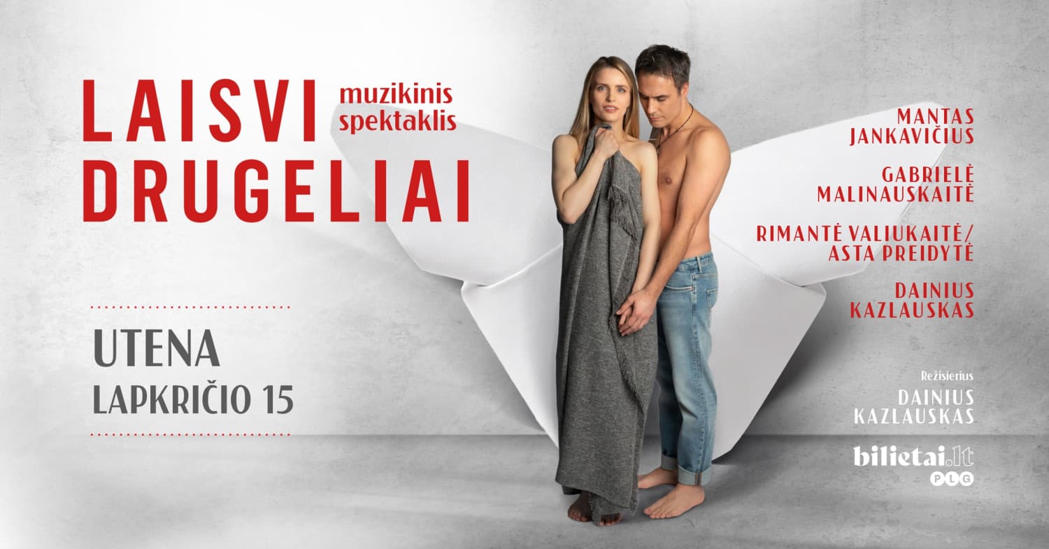 Muzikinis spektaklis "Laisvi drugeliai" | Utena