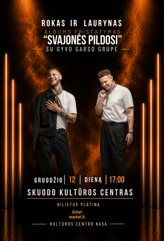 „Rokas ir Laurynas“ – 10 metų scenoje!