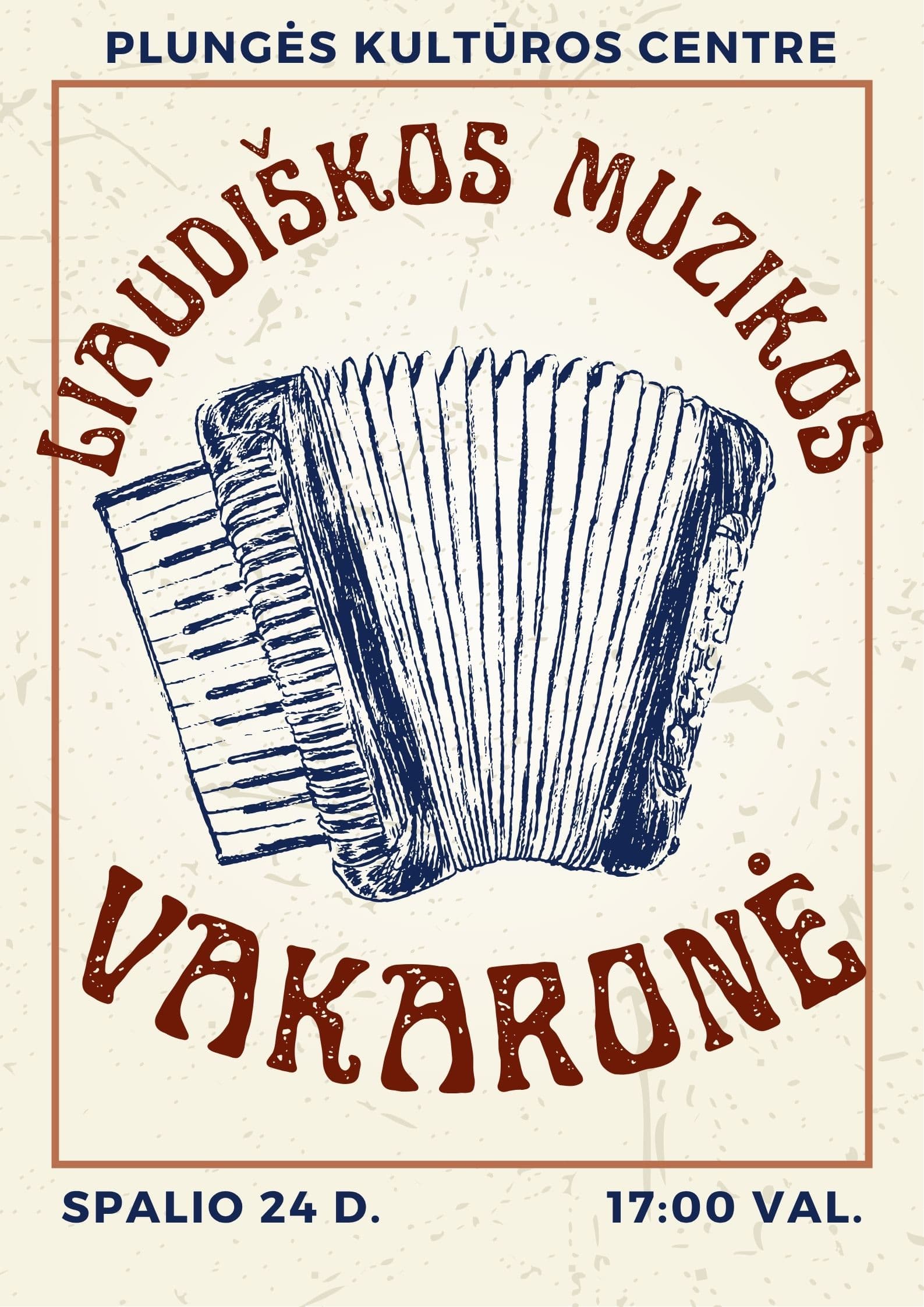 Liaudiškos muzikos vakaronė