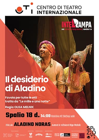Spektaklis ALADINO NORAS